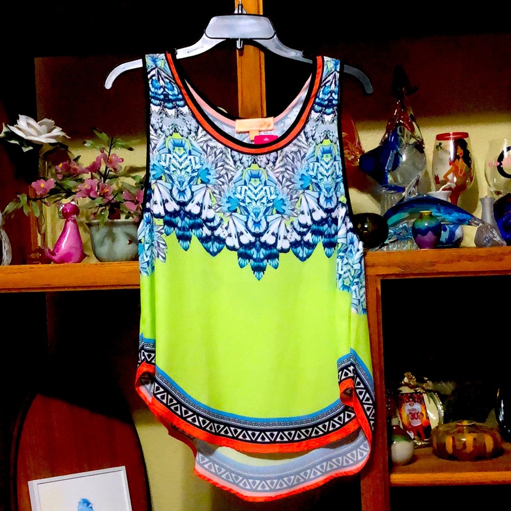 A’Gaci Peach Puff USA Razorback Top